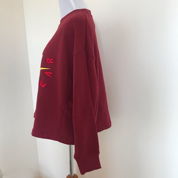 NWT Nike Fleece Crew Sweatshirt - Picture 6 of 7